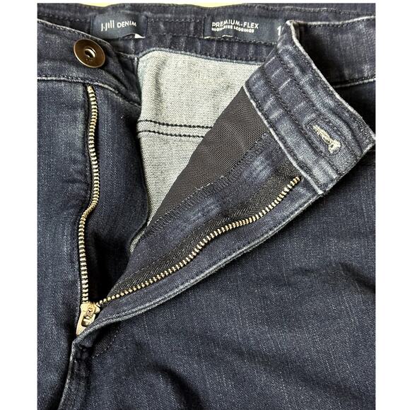 J.Jill Denim Premium-Flex High-Rise Leggings Blue Women's Plus Size 18 Comfort - Picture 12 of 12